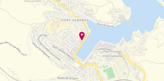 Plan de Optique Cote Vermeille, 11 Quai Pierre Forgas, 66660 Port-Vendres