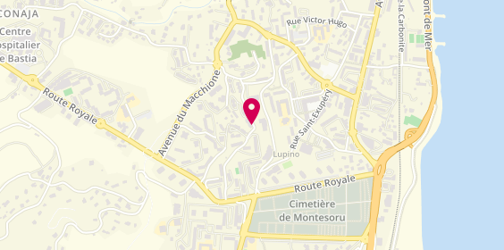 Plan de Aire de jeu de Lupino, Lupino, 20600 Bastia