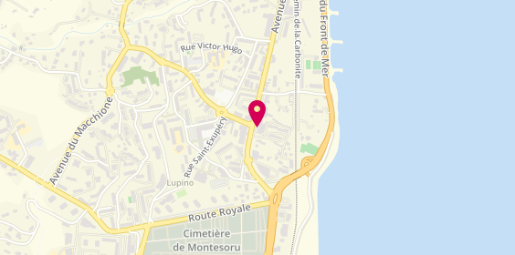 Plan de Olmeta Opticiens Lupino, 707 avenue de la Libération, 20200 Bastia
