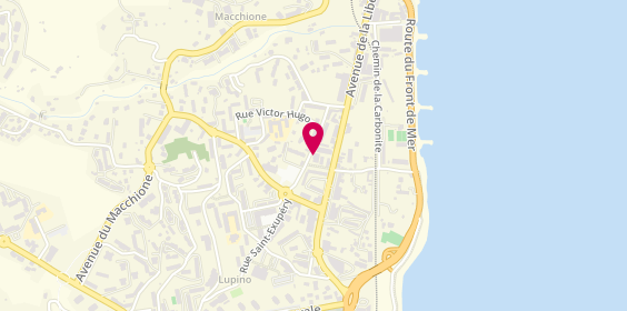 Plan de L'Atelier de l'Optique Audition Con, le Clos Sainte Victoire
Rue Santa Madalena, 20600 Bastia