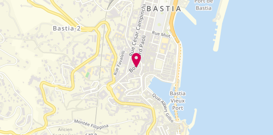 Plan de Optique Balbi, 9 Boulevard Paoli, 20200 Bastia