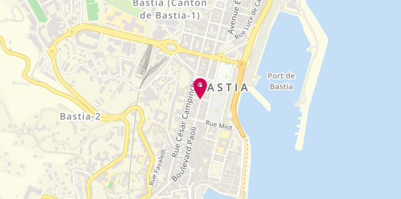 Plan de Bastia Optique, Résidence Paoli Rue Abbatucci, 20200 Bastia