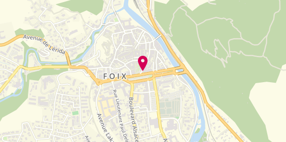 Plan de Opticien FOIX - Optical Center, 48 Rue Théophile Delcassé, 09000 Foix