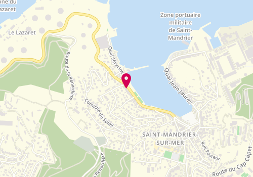 Plan de Optique St Mandrier, Résidence le President
32 Quai Jules Guesde, 83430 Saint-Mandrier-sur-Mer