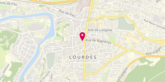 Plan de Afflelou, 4 place Marcadal, 65100 Lourdes