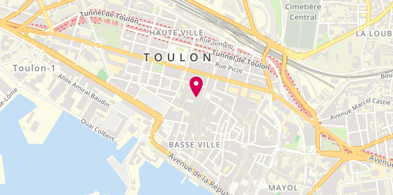 Plan de Acuitis, 448 Rue Jean Jaurès, 83000 Toulon