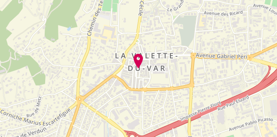 Plan de VL Optique, 28 avenue du Char Verdun, 83160 La Valette-du-Var