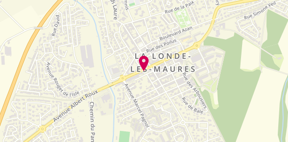 Plan de Cristaline Optic, 11 avenue Albert Roux, 83250 La Londe-les-Maures