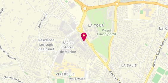 Plan de Grandoptical, 15 avenue Emile Bodin, 13600 La Ciotat
