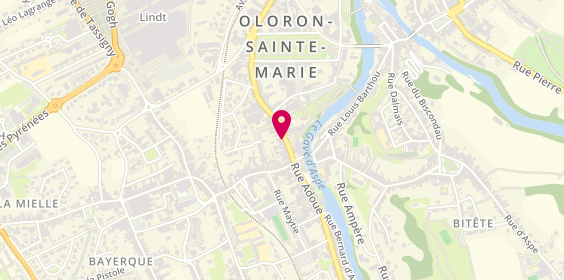 Plan de Optique Nouvelle Vision et Audition, 13 Rue Carrerot, 64400 Oloron-Sainte-Marie