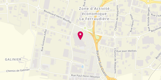 Plan de Atol Sauvagnac Opticiens, Centre Commercial Geant-Salvaza
Boulevard Henry Bouffet, 11000 Carcassonne