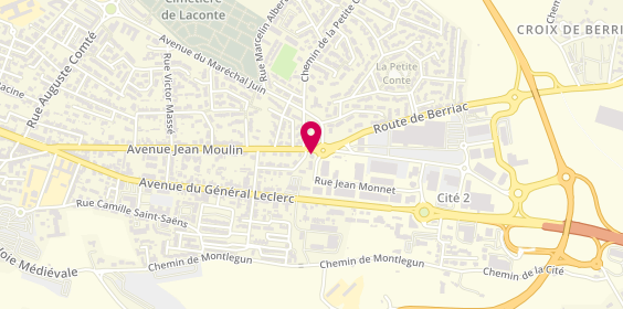 Plan de Alg Optique, Rue Jean Monnet, 11000 Carcassonne