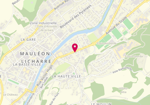 Plan de Optique Chambard, 20 avenue de Belzunce, 64130 Mauléon-Licharre