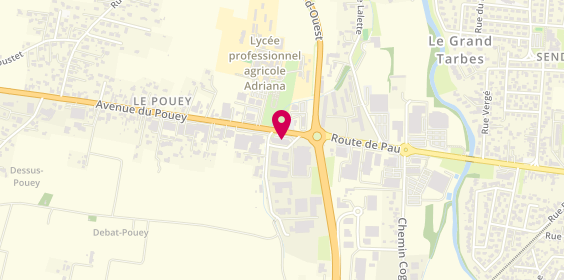 Plan de Optical Center, 19 Route de Pau, 65000 Tarbes