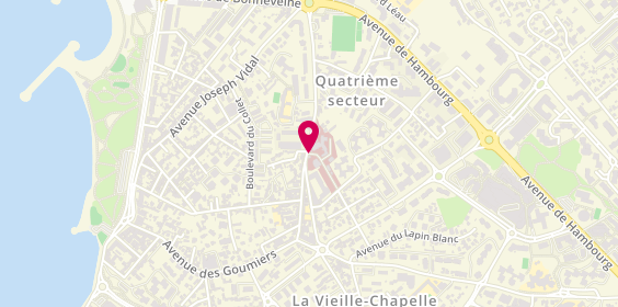 Plan de DG Optique, 89 Boulevard Sablier, 13008 Marseille