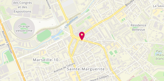 Plan de M.V Optique, 40 Boulevard Sainte Marguerite, 13009 Marseille