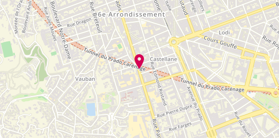 Plan de Em Optic, 201 Rue Paradis, 13006 Marseille