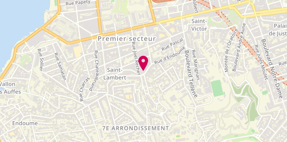 Plan de Optique Hugo, 142 Rue d'Endoume, 13007 Marseille