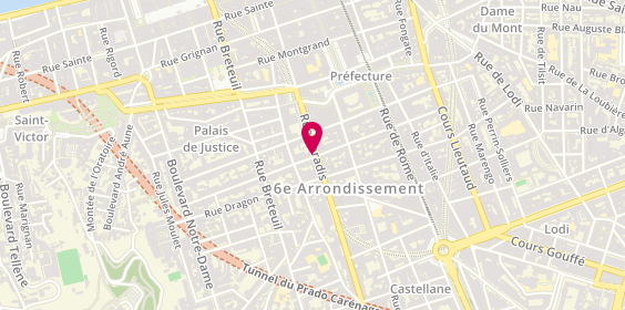 Plan de Optique 116, 116 Rue Paradis, 13006 Marseille