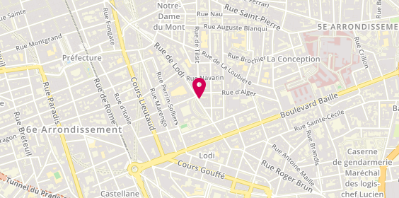 Plan de Le Cercle des Opticiens, 79 Rue de Lodi, 13006 Marseille