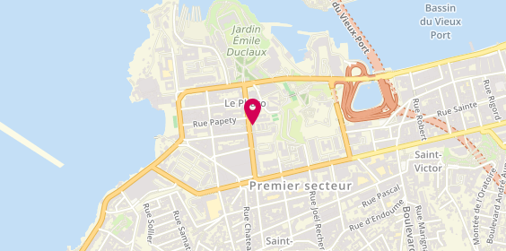 Plan de Optic Club, 25 Bis avenue Pasteur, 13007 Marseille