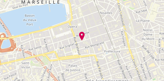 Plan de Carrel Opticien, 54 Rue Grignan, 13001 Marseille