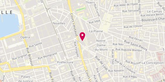 Plan de Optique factory, 92 Cr Julien, 13006 Marseille