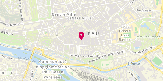 Plan de Verclair Opticiens, 4 Rue Saint Louis, 64000 Pau