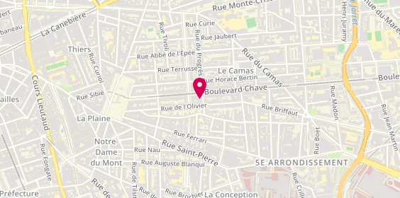 Plan de Visual, 74 Boulevard Chave, 13005 Marseille