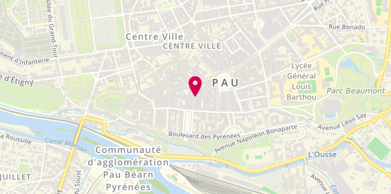 Plan de Verclair Opticiens, 4 Rue Saint-Louis, 64000 Pau