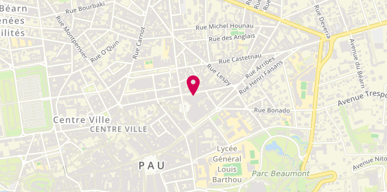 Plan de Centre Optique Mutualiste, 21 Rue de la République 88 Emile Guichenné, 64000 Pau