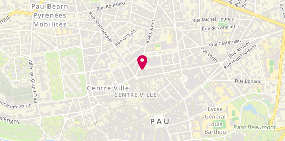 Plan de Centre Optique Mutualiste, 21 Rue de la République, 64000 Pau