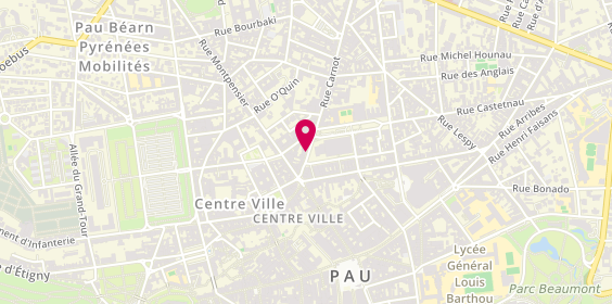 Plan de Siari Opticiens Pau Carnot, 11 Rue Carnot, 64000 Pau