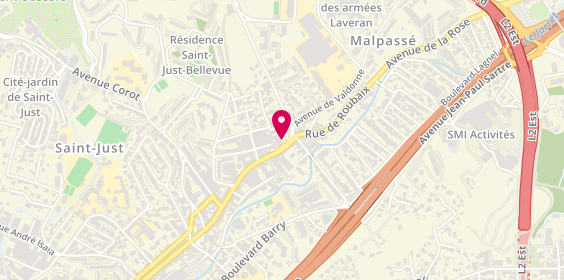 Plan de VISION DU SUD, 139 Rue Alphonse Daudet, 13013 Marseille