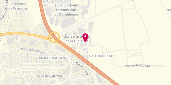 Plan de Optical Center, Zone Aménagement de Décathlon Zae la Giniesse
Rue Louis Joseph Gay Lussac, 34500 Béziers