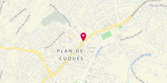 Plan de Atol, Place Paul Ricard
83 avenue Frédéric Chevillon, 13380 Plan-de-Cuques