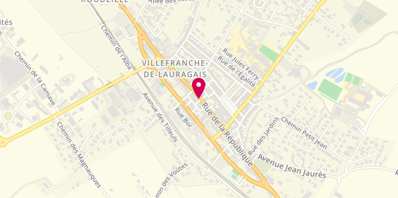Plan de Jl Optic, 119 Rue de la République, 31290 Villefranche-de-Lauragais