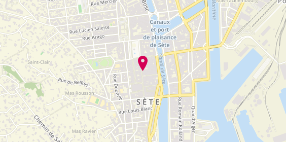 Plan de Alain Afflelou Sejeti Optique, 22 Rue Gambetta, 34200 Sète