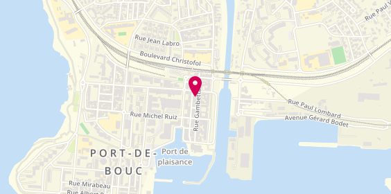 Plan de Centre Optique Mutualiste, 18 Rue Gambetta, 13110 Port-de-Bouc
