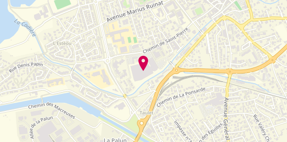 Plan de Grandoptical, Centre Commercial Leclerc chemin de Saint-Pierre, 13700 Marignane