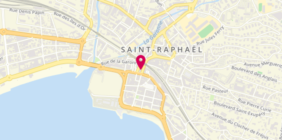 Plan de Optique Rodier, 58 Rue Léon Basso, 83700 Saint-Raphaël