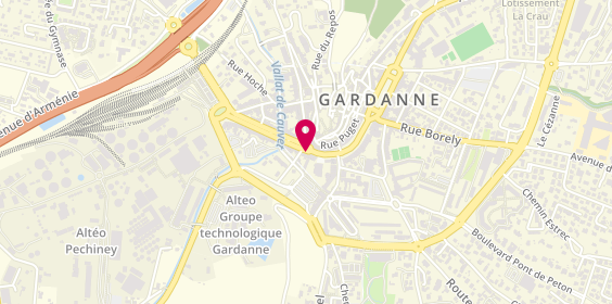 Plan de Centre Optique Mutualiste Gardanne, 3 Place de Gueydan, 13120 Gardanne