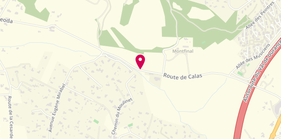Plan de Optique Lucas, 543 Route de Calas, 13480 Cabriès