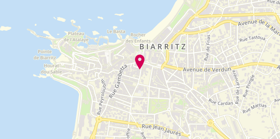 Plan de Mendiburu Opticien - Eye Like, 8 avenue Victor Hugo, 64200 Biarritz