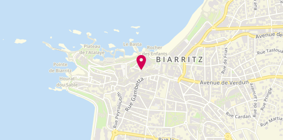 Plan de Marc le Bihan, 6 Rue Mazagran, 64200 Biarritz