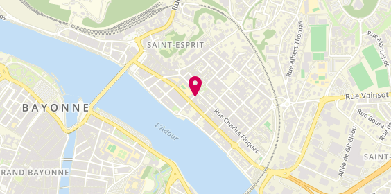Plan de Esprit Optique, 18 Rue Aristide Briand, 64100 Bayonne Espritoptique@Gmail, 64100 Bayonne