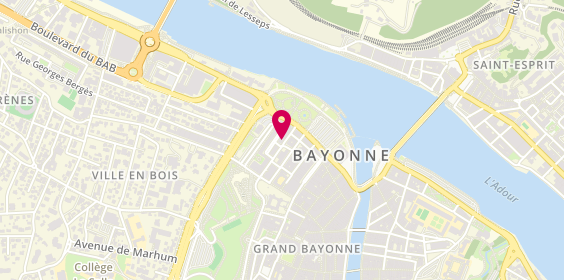 Plan de Optimum Vision Bayonne, 26 Rue Jules Labat, 64100 Bayonne