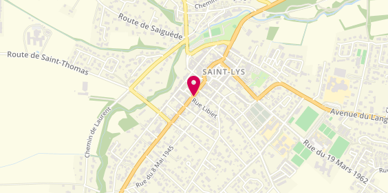 Plan de Méli Optic, 19 avenue de la République, 31470 Saint-Lys