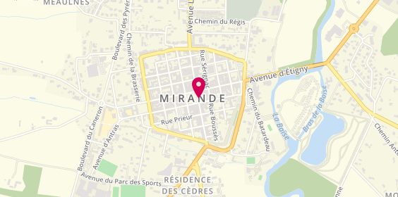 Plan de Mirande Optique, 4 Place Astarac, 32300 Mirande