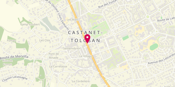 Plan de Castanet Optique, 17 avenue de Toulouse, 31320 Castanet-Tolosan